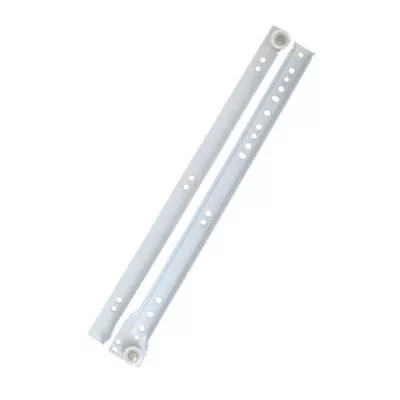 2 coulisses galet pour tiroir coulissant Diall L.500 mm