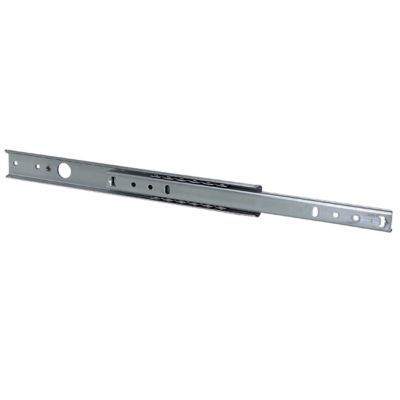 Coulisse fixation latérale Diall acier zingué L.438 mm