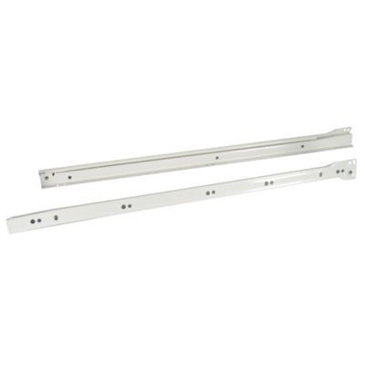 Coulisse galets Diall blanc L.550 x ép.1 mm