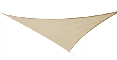 Voile d'ombrage Austral triangulaire 3,60 m de côté coloris sable Jardiline