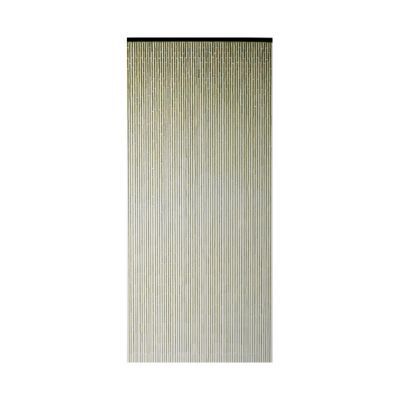 Rideau de porte bambou kaki l.90 x H.200 cm