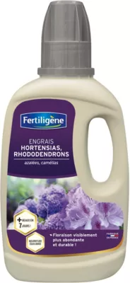 Engrais hortensias, rhododendrons, azalées et camélias Fertiligène 400ml