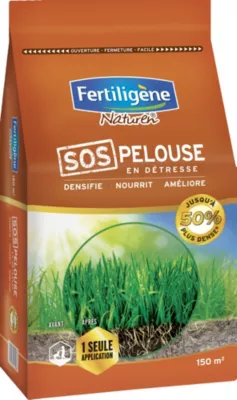 Sos Pelouse en détresse Fertiligène 150m²