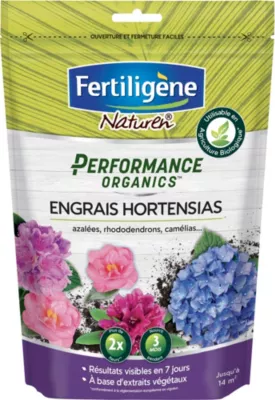 Engrais hortensias Fertiligène Naturen Performance organics 700g