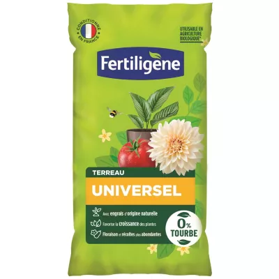 Terreau universel sans tourbe Fertiligène 40L