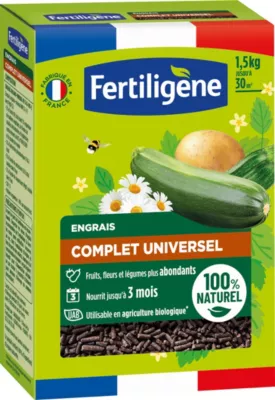 Engrais granulés complet universel FERTILIGENE 1,5kg