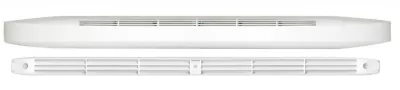 Entrée d'air avec moustiquaire multi débit Autogyre blanche 40 cm