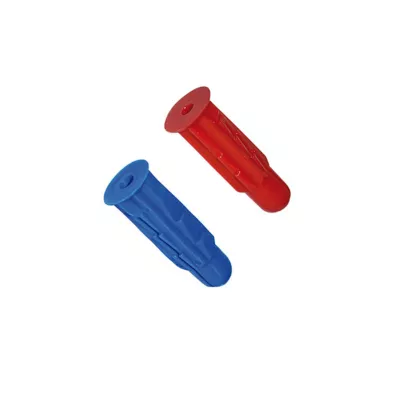 Lot de 12 chevilles rouges et 12 chevilles bleues