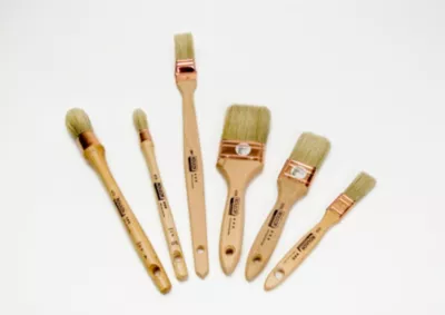 6 brosses à rechampir chantier mur et plafond toutes peintures Roulor