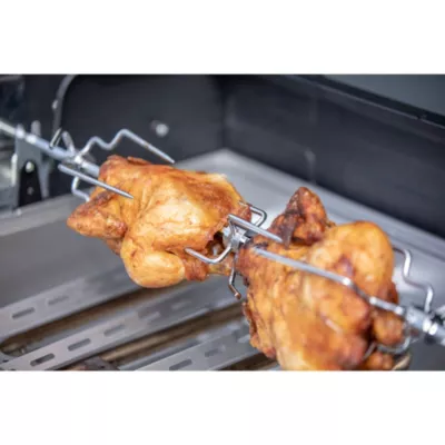 Tourne-broche avec moteur 230V Campingaz