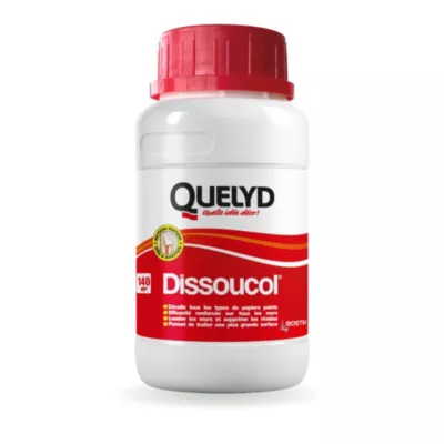 Décolleur de papier peint Dissoucol - surface de couverture 140 m² - contenance 0,25 L - Quelyd 30611831