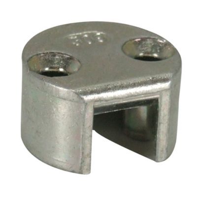 Gâche tringle Ferco à encastrer têtière 16 mm