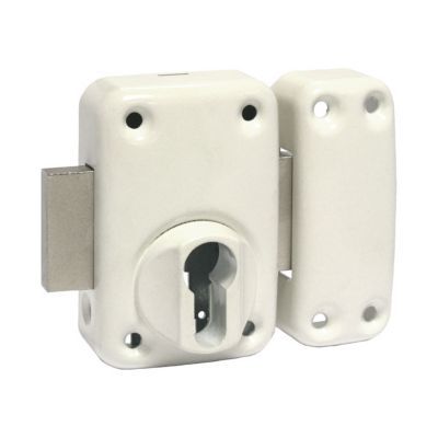 Boîtier à cylindre époxy blanc Thirard