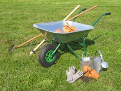 Brouette en kit Haemmerlin 4030G en galva 80L