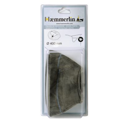 Chambre à air pour roue de brouette, pour roue Ø.400 ou Ø.380 mm, Haemmerlin 309003306