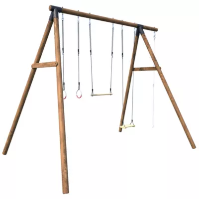 Portique en bois pour ados Galdar 409 x 330 cm