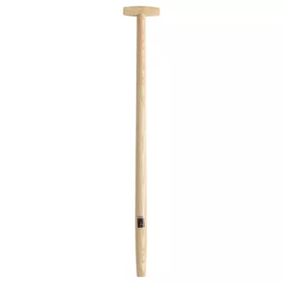 Manche bois bequille pour fourche à bêcher