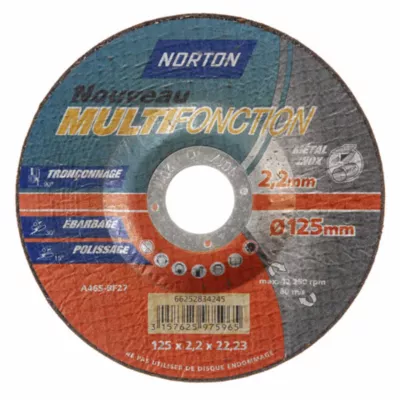 Disque à tronçonner multifonction NORTON