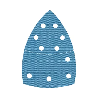 Maille abrasive pour ponceuse triangulaire Norton 150 x 100 mm, Grain 180 - 5 pièces