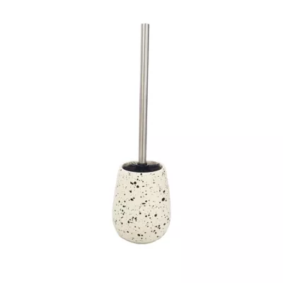 Pot et balai WC, coloris naturel, Demy