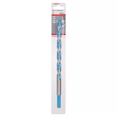 Foret multi matériaux (x1) - dimensions Ø.14 x L.250 mm - emmanchement Cylindrique - Bosch