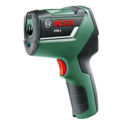 Thermomètre et hygromètre infra rouge Bosch PTD1 plage de mesure -20 à +200°C