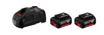 Image principale de Batterie Bosch Professional Starter-Set 18V - 2x5,0Ah + chargeur GAL 1880 CV