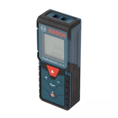 Image principale de Télémètre laser Bosch PRO GLM 40 portée jusqu'à 40 m précision ± 1,5 mm