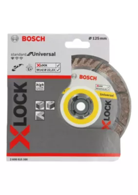 Image principale de Disque diamant Bosch professional X-LOCK ⌀125mm