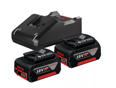 Image principale de Batterie Bosch 18V - 2x4.0Ah + chargeur GAL 18V-40