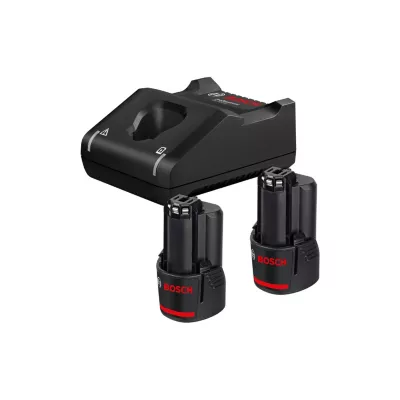 Image principale de Batterie + chargeur Bosch Professional 12V - 2x2Ah