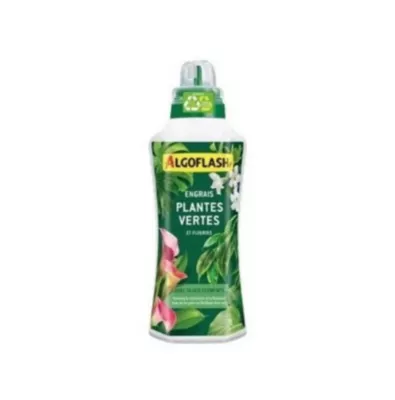 Engrais plantes vertes et fleuries 1L Algoflash