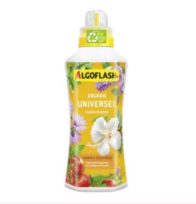 Engrais liquide universel toutes plantes 1L Algoflash