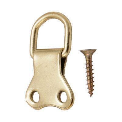 Anneau de suspension pour cadre avec vis à bois, vendu par 4