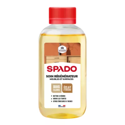 Soin régénérateur meubles et surfaces bois clairs Spado 125ml