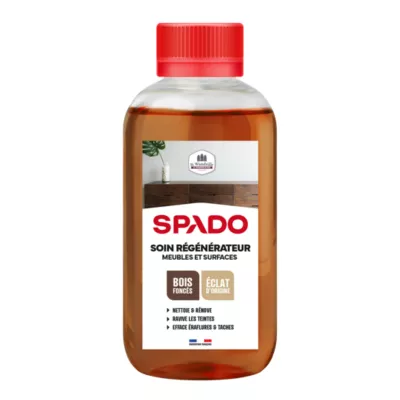 Soin régénérateur meubles et surfaces bois foncés Spado 125ml