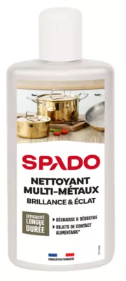Nettoyant multi-métaux contact alimentaire Spado 250ml