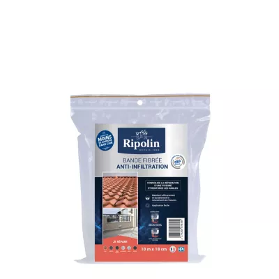 Bande fibrée anti-infiltration Ripolin 18 cm x L.10 m