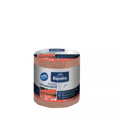 Bande d'étanchéité Ripolin terre cuite 10 cm x L.10 m