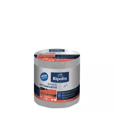Bande d'étanchéité Ripolin gris 10 cm x L.10 m