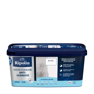 Image principale de Sous-couche anti-humidité intérieur mat Ripolin 2,5L