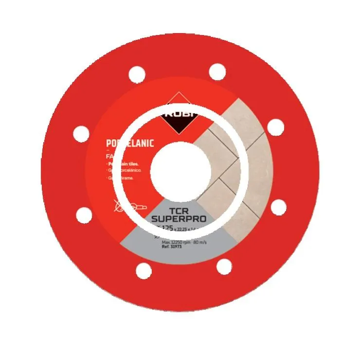 DISQUE DIAMANT VENTILE 125MM RUBI 31973