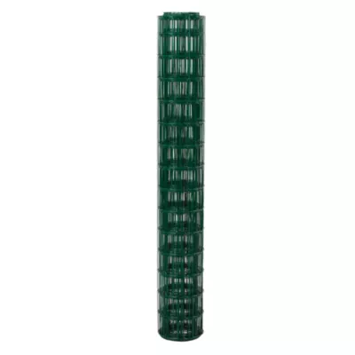 Grillage soudé vert maille 100 x 75 mm - H.150 cm x rouleau L.25 m + 5m OFFERTS