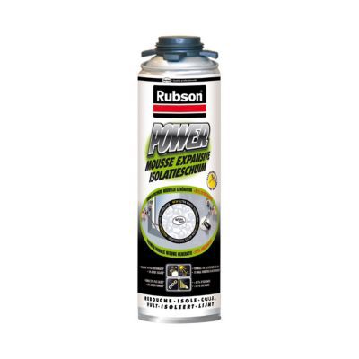 Mousse expansive Power Rubson 500ml pour pistolet
