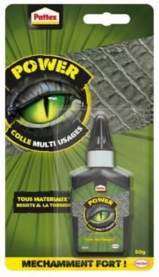 Pattex Power colle multi-usages 50g