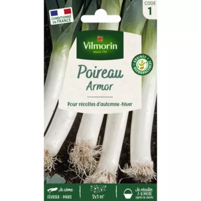 Poireau Armor série 1 Vilmorin Jardin