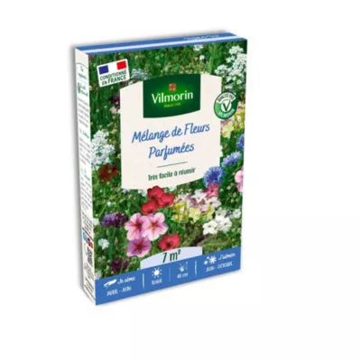 Graines mélange de fleurs parfumées Vilmorin 7m²
