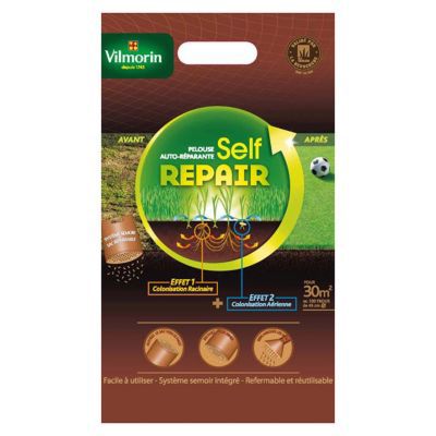 Self repair gazon
