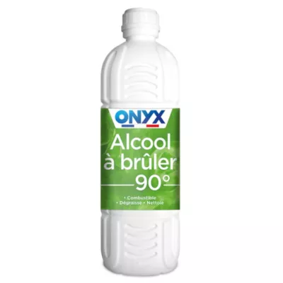 Alcool à brûler pour métal, bois, tissus, vitres Onyx bricolage 1L