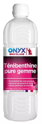 Térébenthine pure gemme 1L Onyx Bricoloage